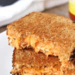 Buffalo Chicken Grilled Cheese | mysequinedlife.com