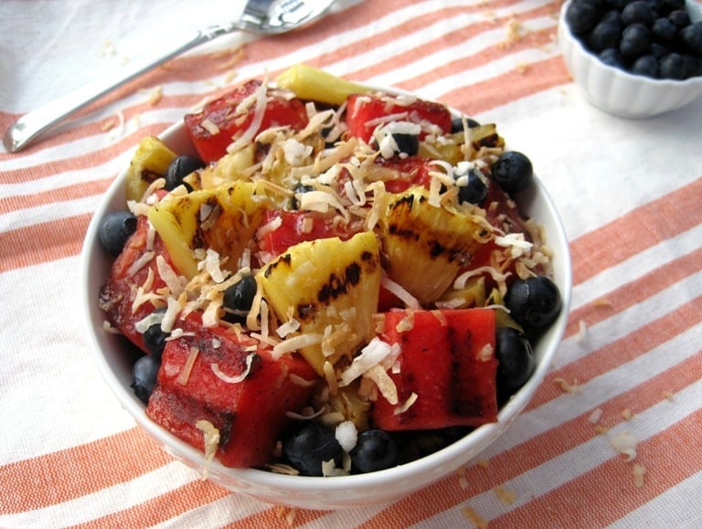 grilled fruit salad