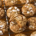 These pfeffernusse are chewy spice cookies rolled in powdered sugar that are perfect for the holidays! mysequinedlife.com