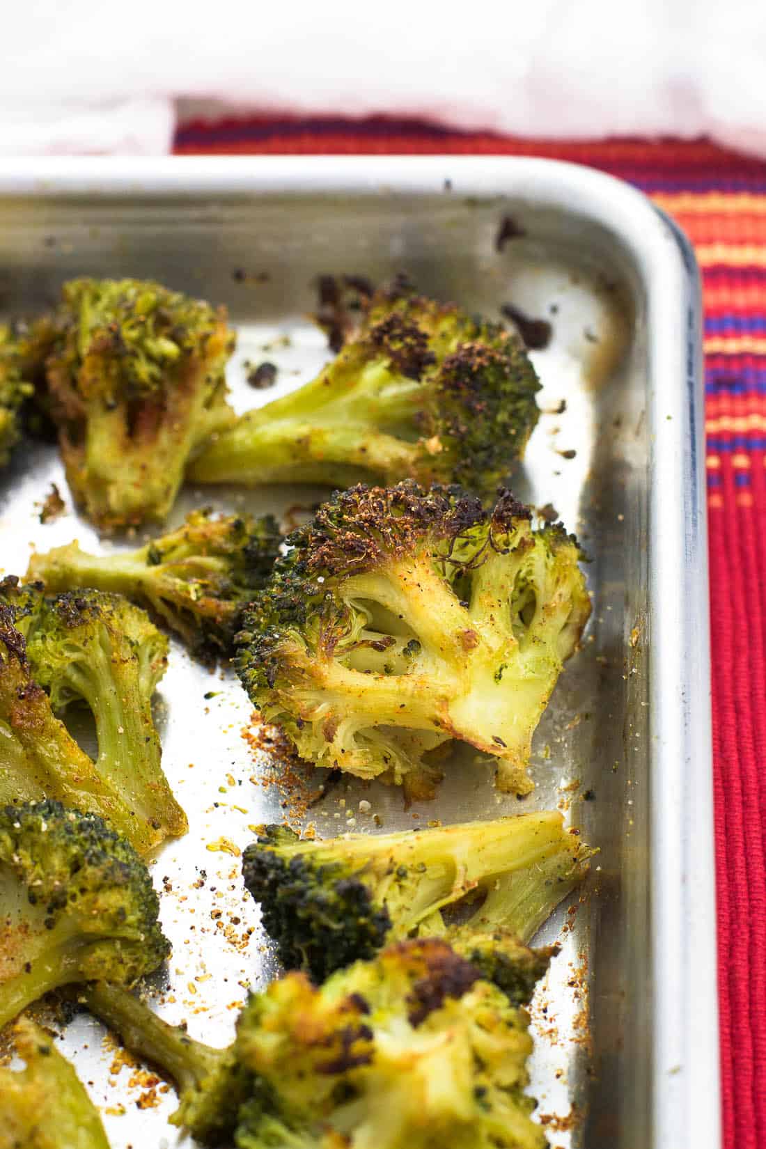 cajun garlic roasted broccoli