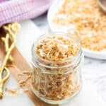 Learn how to toast coconut in the oven or on the stovetop with these easy methods. Toasted coconut elevates any coconut dessert with only a few minutes of work!