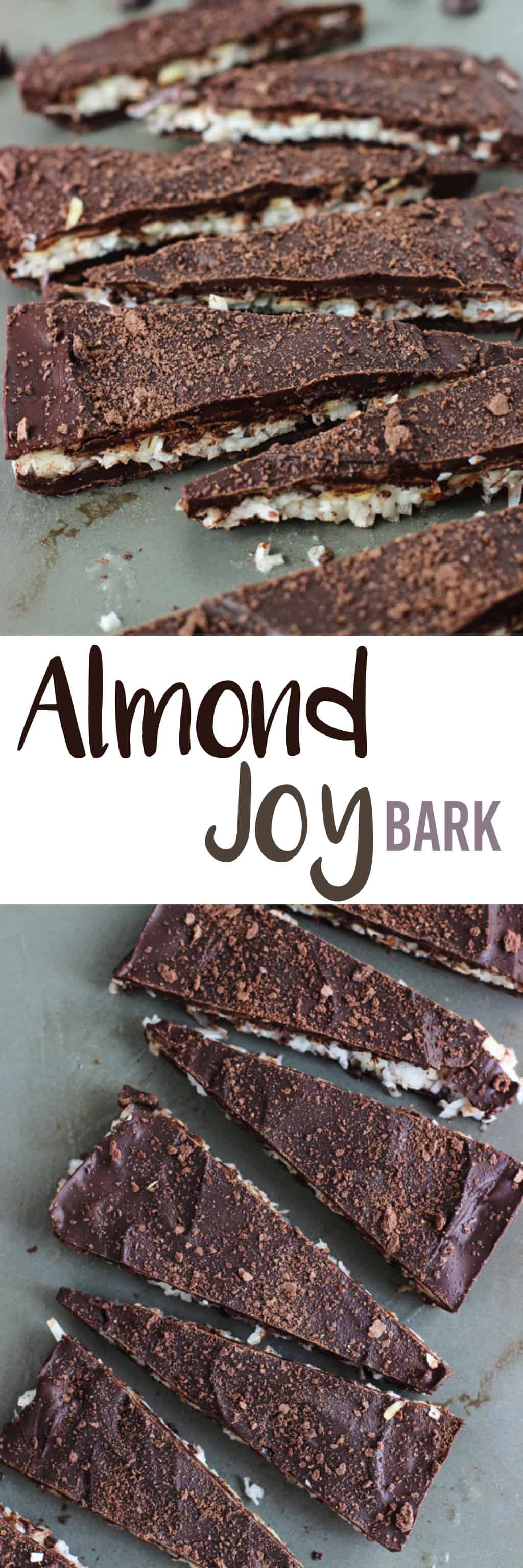 Almond Joy Bark - a no-bake bark that tastes like the candy favorite! mysequinedlife.com