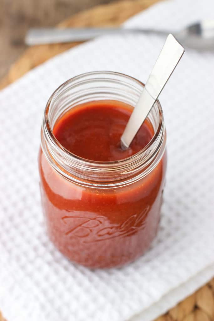 Maple Bourbon BBQ Sauce - My Sequined Life