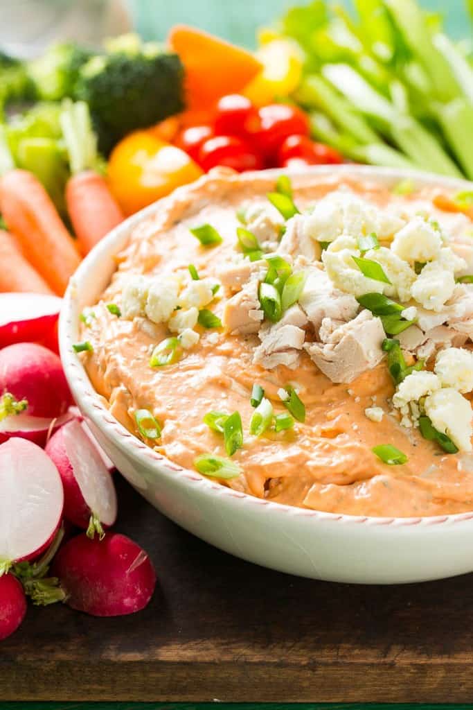 Buffalo Ranch Chicken Dip