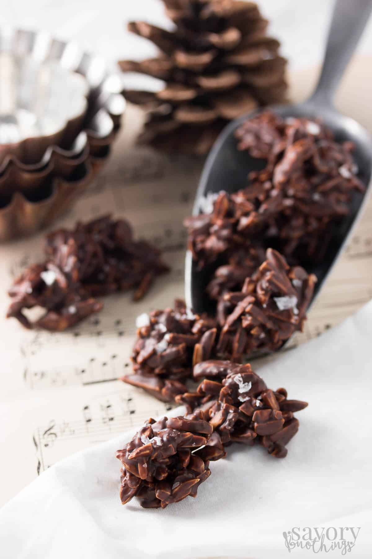 Orange and Sea Salt Dark Chocolate Covered Almonds - Savory Nothings