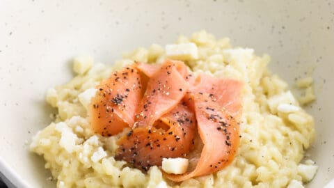 Can You Reheat Salmon Risotto Smoked Salmon Risotto With Feta