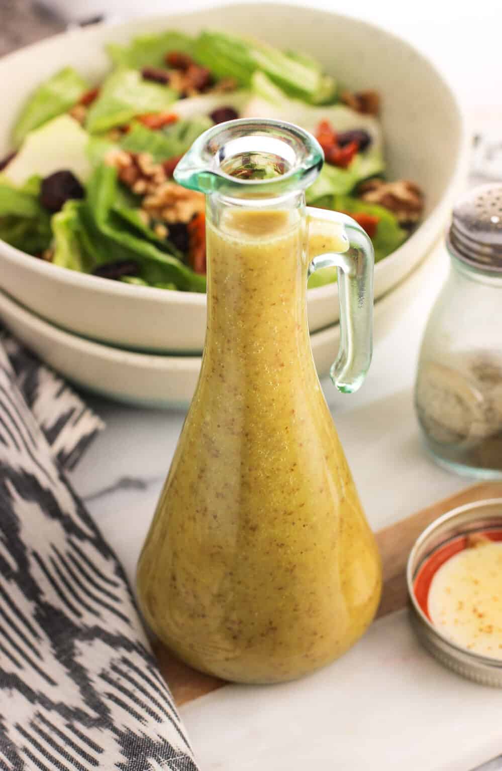 Easy Honey Mustard Vinaigrette (with a Kick) My Sequined Life