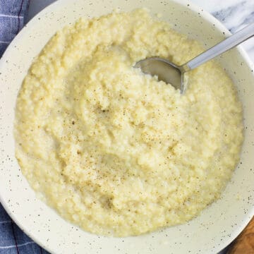 A bowl of pastina