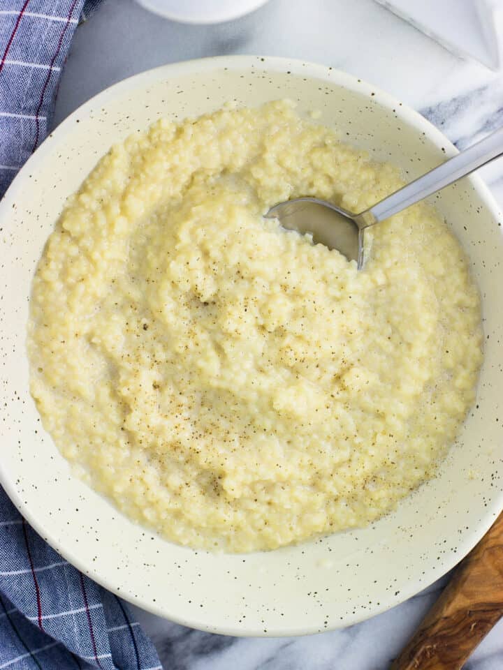 A bowl of pastina