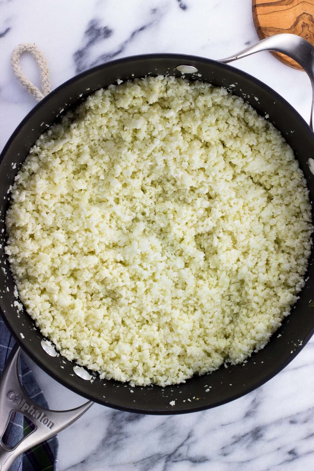 Ginger Turmeric Cauliflower Rice My Sequined Life
