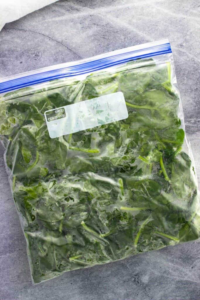 How to Freeze Spinach (No Blanching) My Sequined Life