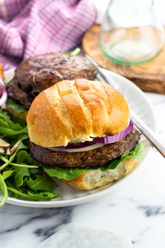 Grilled Portobello Mushroom Burgers My Sequined Life