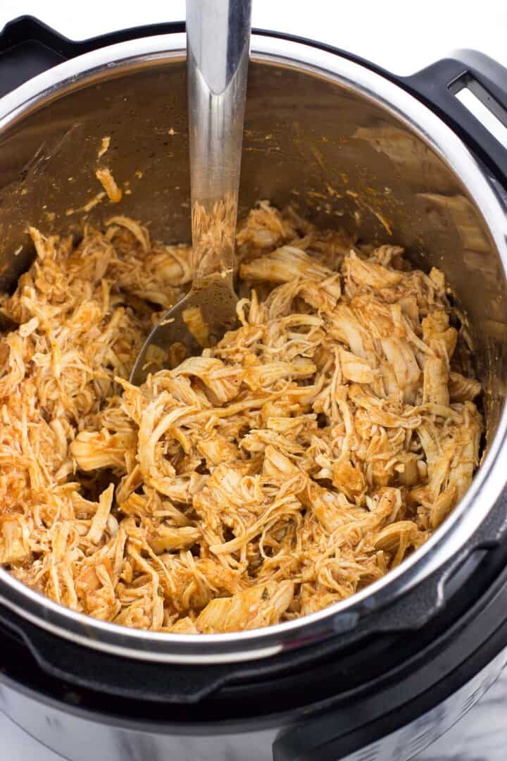Instant Pot Buffalo Chicken - My Sequined Life