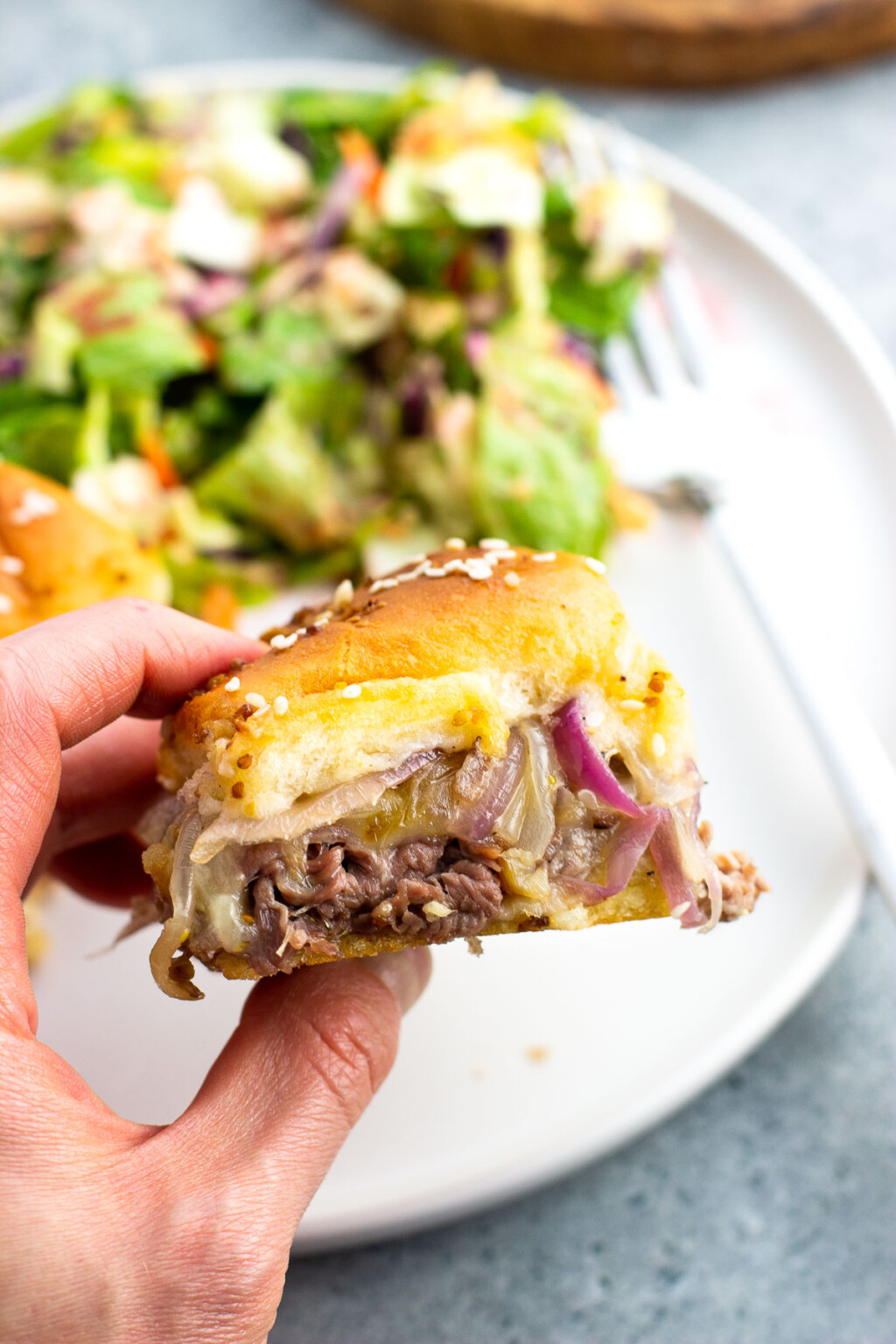 Roast Beef Sliders - My Sequined Life