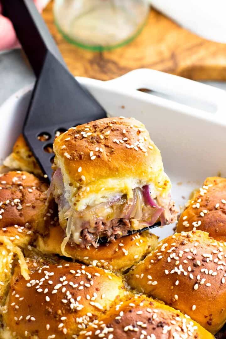 Roast Beef Sliders - My Sequined Life