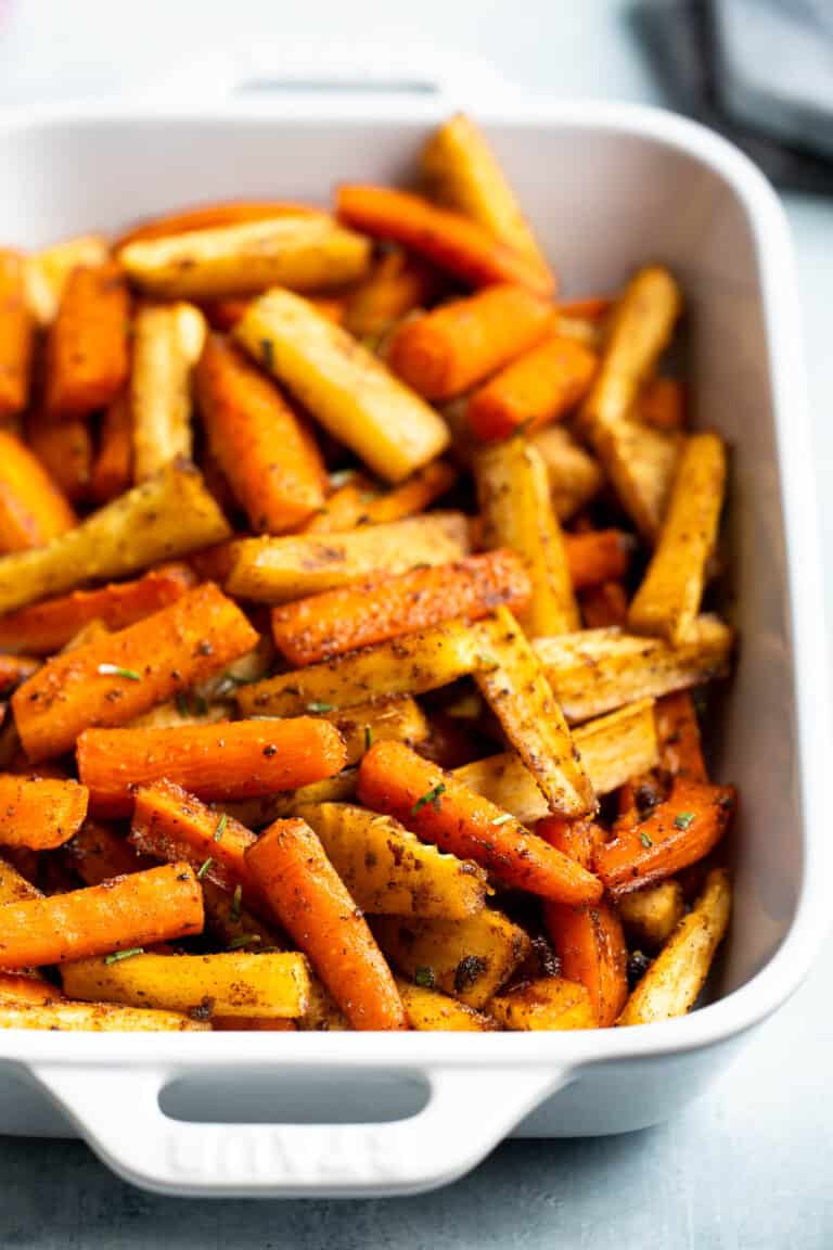 Honey Roasted Carrots and Parsnips - My Sequined Life
